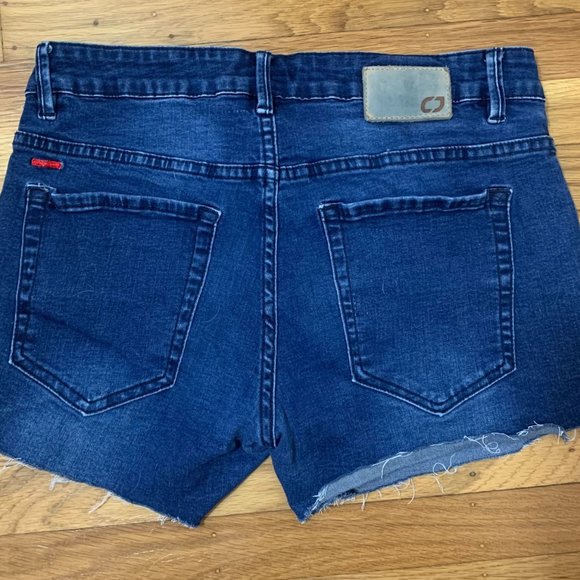Blue Denim Jean Shorts - sz 30 - Picture 3 of 3